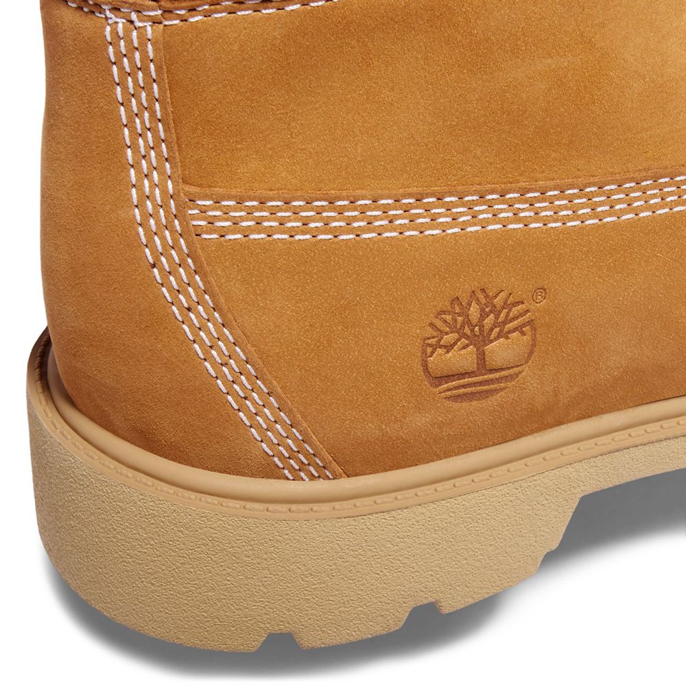 Bototos Timberland Niños 6-Inch Junior Classic Waterproof Marrones/Negras - Chile EJR-154683